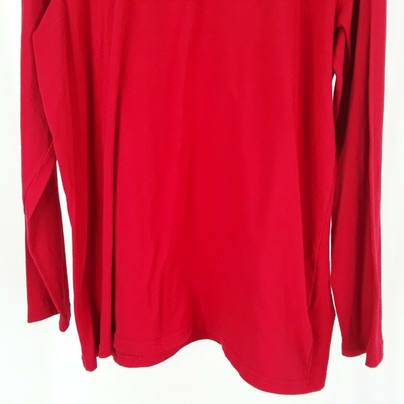 White Stag Women's Long Sleeve Size XXL Red Cotton - Picture 3 of 5